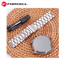 Заредете изображение във визуализатора на галерията – FORCELL F-DESIGN FS06 strap for Samsung Watch 20mm silver
