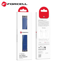 Заредете изображение във визуализатора на галерията – FORCELL F-DESIGN FX5 каишка за XIAOMI Mi Band 8 тъмно морско
