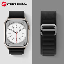 Заредете изображение във визуализатора на галерията – FORCELL F-DESIGN FA13 каишка за APPLE Watch 38 / 40 / 41 mm черна
