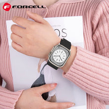 Заредете изображение във визуализатора на галерията – FORCELL F-DESIGN FA13 каишка за APPLE Watch 38 / 40 / 41 mm черна
