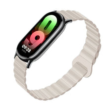 Заредете изображение във визуализатора на галерията – FORCELL F-DESIGN FX8 каишка за XIAOMI Mi Band 8 звезден светлина
