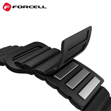 Заредете изображение във визуализатора на галерията – FORCELL F-DESIGN FX8 каишка за XIAOMI Mi Band 8 черна
