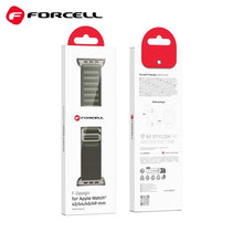 Заредете изображение във визуализатора на галерията – FORCELL F-DESIGN FA13 каишка за APPLE Watch 38 / 40 / 41 mm зелена
