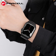 Заредете изображение във визуализатора на галерията – FORCELL F-DESIGN FA10 каишка за APPLE Watch 38 / 40 / 41 mm черна
