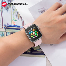 Заредете изображение във визуализатора на галерията – FORCELL F-DESIGN FA01 каишка за APPLE Watch 38 / 40 / 41 mm пудра пясък
