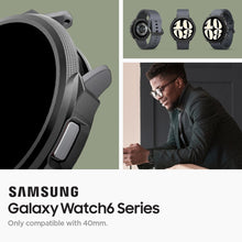 Заредете изображение във визуализатора на галерията – SPIGEN LIQUID AIR калъф за SAMSUNG Galaxy Watch 6 (40 mm) matte черен
