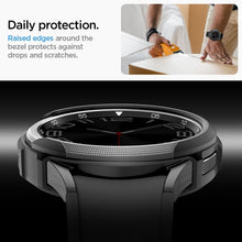 Заредете изображение във визуализатора на галерията – SPIGEN LIQUID AIR калъф за SAMSUNG Galaxy Watch 6 Classic (43 mm) matte черен
