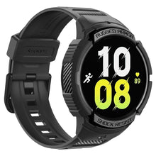 Заредете изображение във визуализатора на галерията – SPIGEN RUGGED ARMOR калъф за ”PRO” for SAMSUNG Galaxy Watch 6 (40 mm) matte черен
