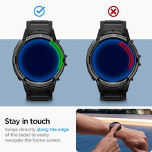 Заредете изображение във визуализатора на галерията – SPIGEN RUGGED ARMOR калъф за ”PRO” for SAMSUNG Galaxy Watch 6 (40 mm) matte черен
