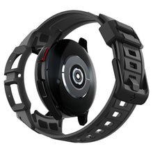 Заредете изображение във визуализатора на галерията – SPIGEN RUGGED ARMOR калъф за ”PRO” for SAMSUNG Galaxy Watch 6 Classic (43 mm) matte черен
