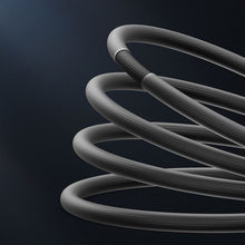 Заредете изображение във визуализатора на галерията – BASEUS кабел USB A към Lightning 2,4A Coolplay CAKW000501 2 м черен
