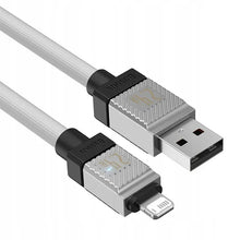 Заредете изображение във визуализатора на галерията – BASEUS кабел USB A към Lightning 2,4A Coolplay CAKW000503 2 м син
