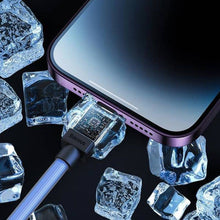Заредете изображение във визуализатора на галерията – BASEUS кабел USB A към Lightning 2,4A Coolplay CAKW000507 2 м оранжев
