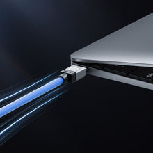 Заредете изображение във визуализатора на галерията – BASEUS кабел USB A към Type C PD 100W CoolPlay CAKW000603 1 м син

