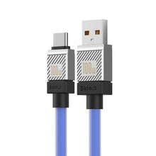Заредете изображение във визуализатора на галерията – BASEUS кабел USB A към Type C PD 100W CoolPlay CAKW000603 1 м син

