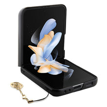 Заредете изображение във визуализатора на галерията – Оригинален гръб GUESS за SAMSUNG Z Flip 5 GUHCZF5GF4GBR (4G Charm) кафяв
