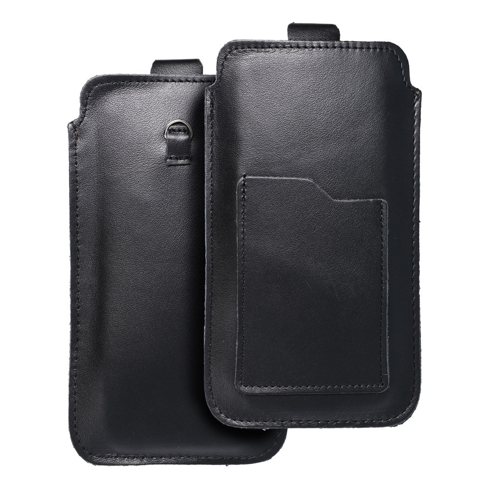 ROYAL - Кожен универсален джоб / черен - Size 2XL+wide - SAMSUNG A12 / NOTE 9 / XIAOMI REDMI NOTE 10 PRO