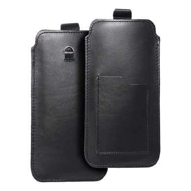 ROYAL - Кожен универсален джоб / черен - Size 2XL+tall - SAMSUNG S21 ULTRA / HUAWEI P Smart 2021 / XIAOMI Redmi 12 / OPPO A98 5G