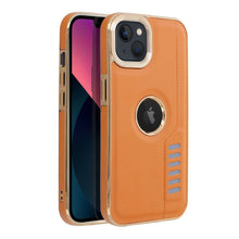 Заредете изображение във визуализатора на галерията – Гръб MILANO за IPHONE 13 кафяв

