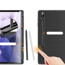 Заредете изображение във визуализатора на галерията – Калъф DUX DUCIS DOMO за SAMSUNG Tab S9 Plus черен
