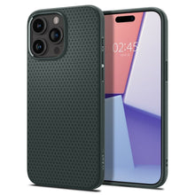 Заредете изображение във визуализатора на галерията – SPIGEN LIQUID AIR калъф за IPHONE 15 Pro abyss зелен
