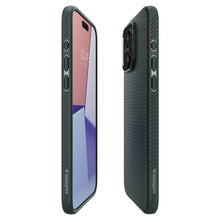 Заредете изображение във визуализатора на галерията – SPIGEN LIQUID AIR калъф за IPHONE 15 Pro abyss зелен

