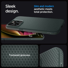 Заредете изображение във визуализатора на галерията – SPIGEN LIQUID AIR калъф за IPHONE 15 Pro abyss зелен
