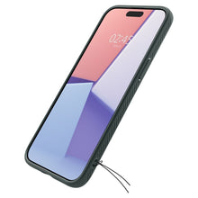 Заредете изображение във визуализатора на галерията – SPIGEN LIQUID AIR калъф за IPHONE 15 Pro abyss зелен
