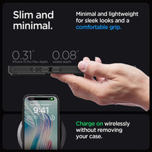 Заредете изображение във визуализатора на галерията – SPIGEN ULTRA HYBRID калъф за IPHONE 15 Pro Max matte черен
