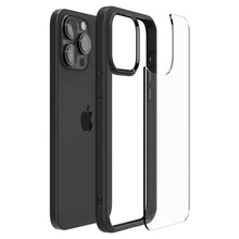 Заредете изображение във визуализатора на галерията – SPIGEN ULTRA HYBRID калъф за IPHONE 15 Pro Max matte черен
