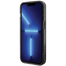 Заредете изображение във визуализатора на галерията – Оригинален гръб KARL LAGERFELD за IPHONE 15 Pro KLHMP15LHGKCNOK (Glitter + MAG) черен
