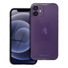 Заредете изображение във визуализатора на галерията – Гръб ROAR PURE SIMPLE FIT за IPHONE 12 лилав
