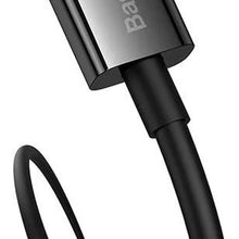 Заредете изображение във визуализатора на галерията – BASEUS кабел USB A към Typ C PD 6A 100W P10320102114-00 1 м черен
