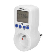 Заредете изображение във визуализатора на галерията – Weekly digital timer with Дисплей за (OR-PRE-409)
