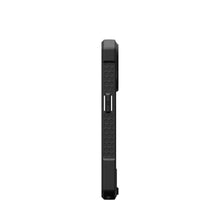 Заредете изображение във визуализатора на галерията – Оригинален гръб ( UAG ) Urban Armor Gear Monarch PRO for IPHONE 15 PRO compatible with MagSafe kevlar черен
