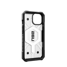 Заредете изображение във визуализатора на галерията – Оригинален гръб ( UAG ) Urban Armor Gear Pathfinder compatible with Magsafe for IPHONE 15 ice
