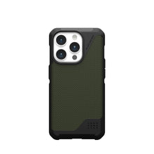 Заредете изображение във визуализатора на галерията – (UAG) Urban Armor Gear Metropolis LT калъф съвместим с MagSafe за IPHONE 15 PRO маслинен
