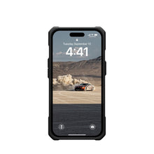 Заредете изображение във визуализатора на галерията – Гръб UAG Urban Armor Gear MONARCH за IPHONE 15 kevlar черен
