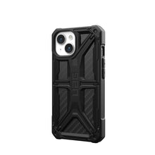 Заредете изображение във визуализатора на галерията – Гръб UAG Urban Armor Gear MONARCH за IPHONE 15 carbon fiber
