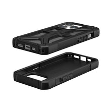 Заредете изображение във визуализатора на галерията – Гръб UAG Urban Armor Gear MONARCH за IPHONE 15 Pro carbon fiber
