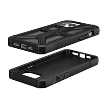 Заредете изображение във визуализатора на галерията – Гръб UAG Urban Armor Gear MONARCH за IPHONE 15 Pro Max carbon fiber
