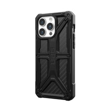 Заредете изображение във визуализатора на галерията – Гръб UAG Urban Armor Gear MONARCH за IPHONE 15 Pro Max carbon fiber
