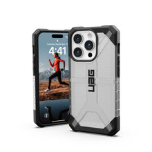 Заредете изображение във визуализатора на галерията – (UAG) Urban Armor Gear Plasma калъф за IPHONE 15 PRO ледено
