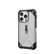 Заредете изображение във визуализатора на галерията – (UAG) Urban Armor Gear Plasma калъф за IPHONE 15 PRO ледено
