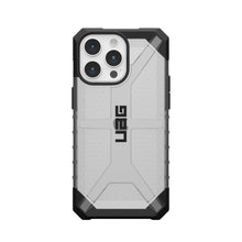 Заредете изображение във визуализатора на галерията – (UAG) Urban Armor Gear Plasma калъф за IPHONE 15 PRO MAX ледено

