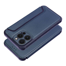 Заредете изображение във визуализатора на галерията – Калъф тип книга RAZOR за IPHONE 15 Pro Max син
