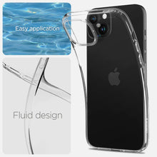 Заредете изображение във визуализатора на галерията – Оригинален гръб SPIGEN LIQUID CRYSTAL for IPHONE 15 Plus прозрачен
