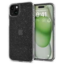 Заредете изображение във визуализатора на галерията – Оригинален гръб SPIGEN LIQUID CRYSTAL for IPHONE 15 Plus glitter crystal
