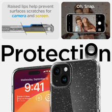 Заредете изображение във визуализатора на галерията – Оригинален гръб SPIGEN LIQUID CRYSTAL for IPHONE 15 Plus glitter crystal
