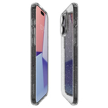 Заредете изображение във визуализатора на галерията – Оригинален гръб SPIGEN LIQUID CRYSTAL for IPHONE 15 Pro glitter crystal
